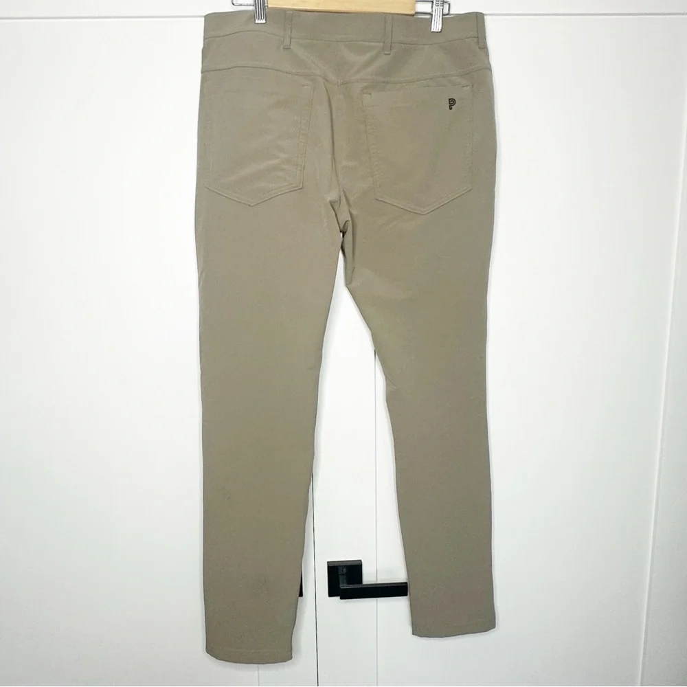 Public Rec Workday Pant-Slim 36 x 34 khaki tan golf career casual comfortable